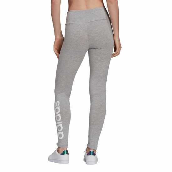 Adidas Дамски Клин Essentials Linear Leggings Ladies Grey Дамско трико и клинове