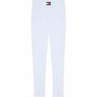 Tommy Jeans Tjw Center Badge Slit Legging Чамбре Небе 