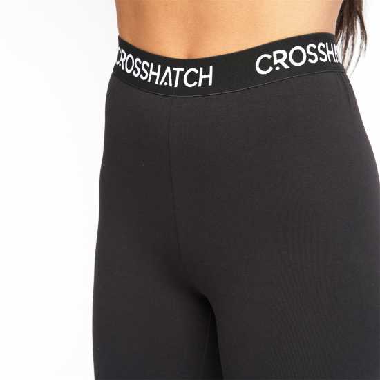 Crosshatch Jcklights Leg Ld99 Черно Дамско трико и клинове