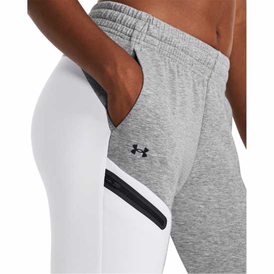 Under Armour Unstoppable Fleece Jogging Bottoms Womens Сиво Дамски долнища на анцуг