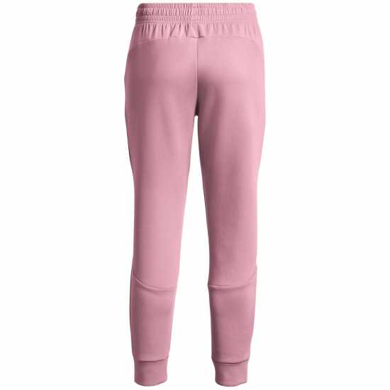 Under Armour Unstoppable Fleece Jogging Bottoms Womens Розово Дамски долнища на анцуг