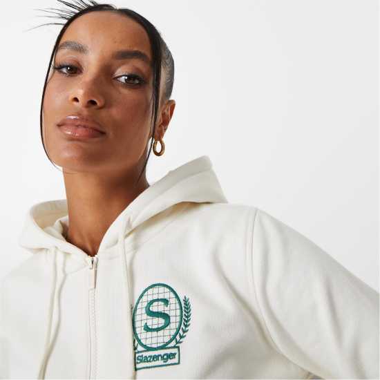 Slazenger Vintage Zip Through Hoodie  