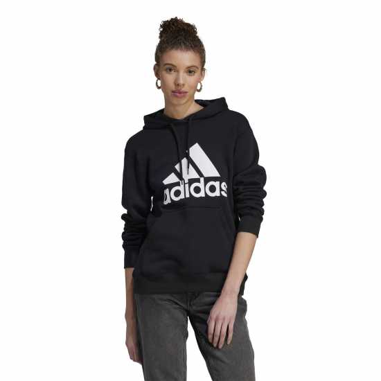 Adidas Essentials Big Logo Regular Fleece Hoodie Womens  Дамски суичъри и блузи с качулки