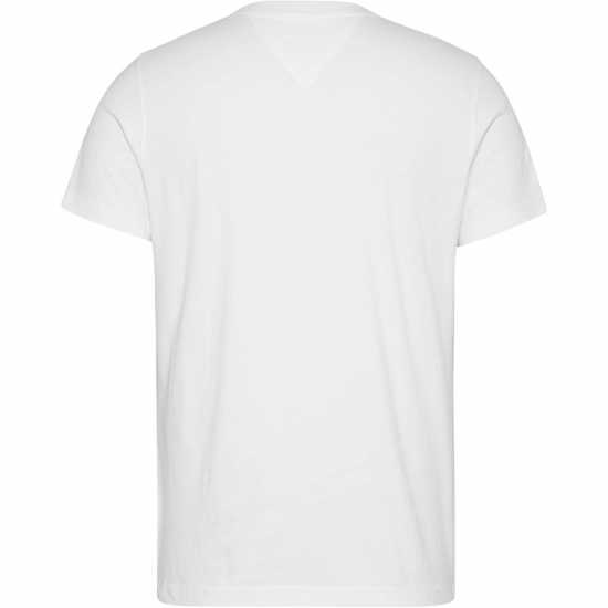 Тениска Tommy Jeans Original V Neck T Shirt Класическа бяла Мъжки ризи