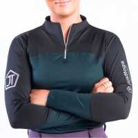 Just Togs 2Tone Baselayer Top Womens Холи-Черно Дамски долни дрехи