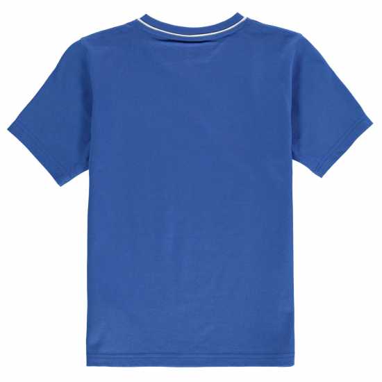 Slazenger Тениска Момчета V Neck T Shirt Junior Boys Кралско синьо Мъжки тениски и фланелки