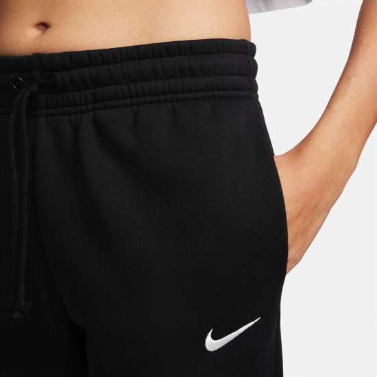 Nike Sportswear Phoenix Fleece Women's Mid-Rise Sweatpants Черно Дамски долнища на анцуг