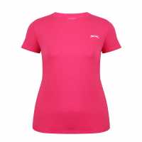 Slazenger Crew Neck Tee Ld43 Ярко розово 