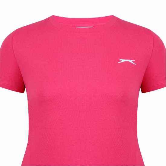 Slazenger Crew Neck Tee Ld43 Ярко розово 