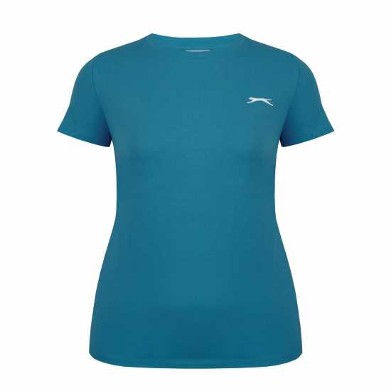 Slazenger Crew Neck Tee Ld43 Синьо-зелено 