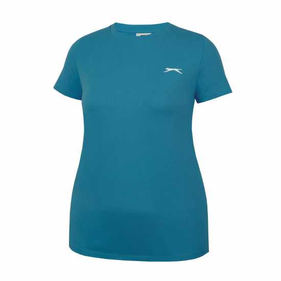 Slazenger Crew Neck Tee Ld43 Синьо-зелено 