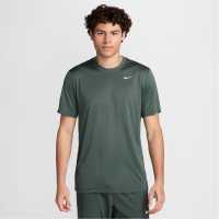 Nike Dri-FIT Legend Men's Fitness T-Shirt Green/Silver Мъжки тениски с яка