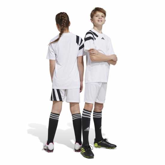 Adidas Fortore 23 Football Shirt Juniors Бяло 