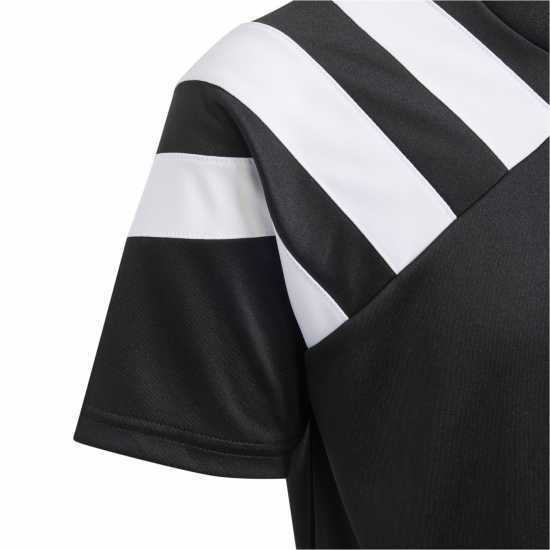 Adidas Fortore 23 Football Shirt Juniors Черно/Бяло Футболни тренировъчни горнища