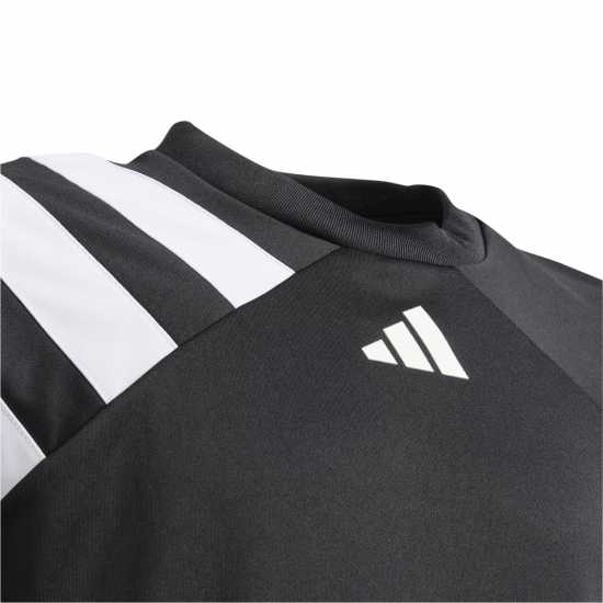 Adidas Fortore 23 Football Shirt Juniors Черно/Бяло Футболни тренировъчни горнища