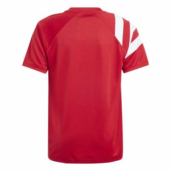 Adidas Fortore 23 Football Shirt Juniors Силно червено/бяло 