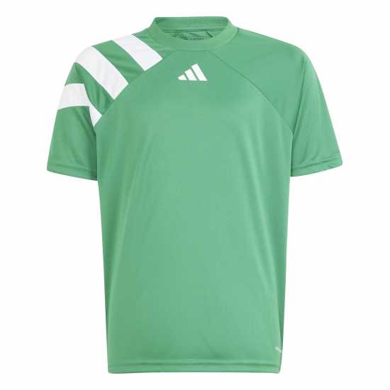 Adidas Fortore 23 Football Shirt Juniors зелено/бяло 