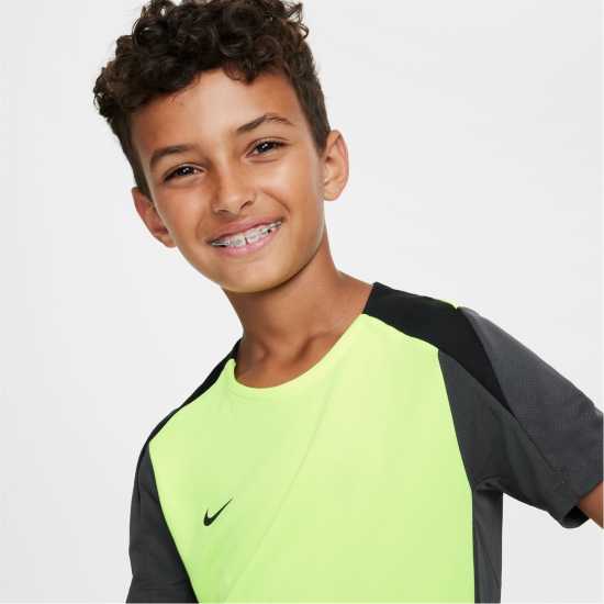 Nike Strike Dri-Fit Short-Sleeve Global Football Top Juniors Волт 