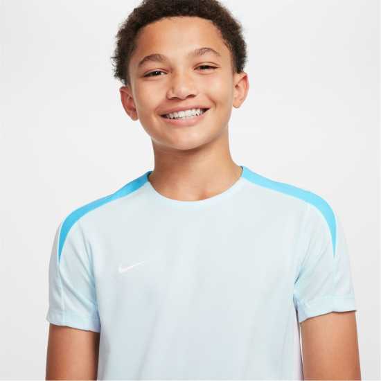 Nike Strike Dri-Fit Short-Sleeve Global Football Top Juniors Glacier Blue Детски тениски и фланелки