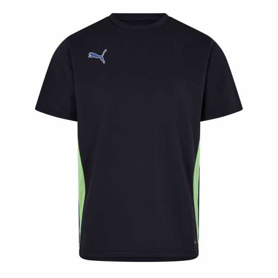 Puma Finesse Training Shirt Juniors Тъмносин/Ябълка 