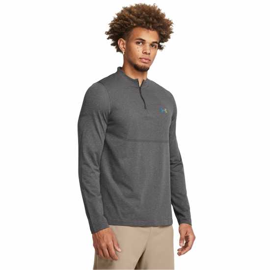 Under Armour Rush Quarter Zip Sn41 Кастлърок Мъжки ризи