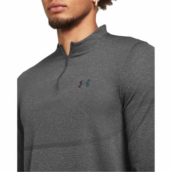 Under Armour Rush Quarter Zip Sn41 Кастлърок Мъжки ризи