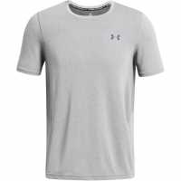 Under Armour Seamless Ss Моден сиво/черно Мъжки ризи