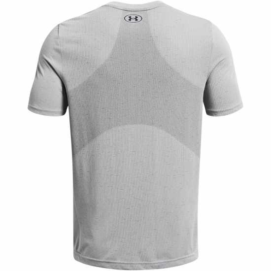 Under Armour Seamless Ss Моден сиво/черно Мъжки ризи