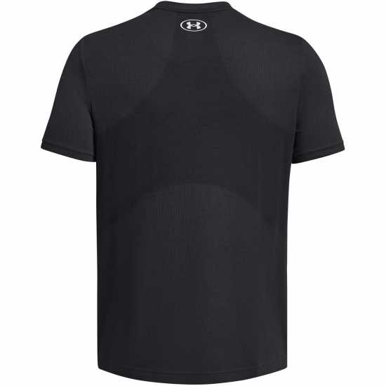 Under Armour Armour UA Vanish Seamless Short Sleeve Men's Черно/Модерно сиво Мъжко облекло за едри хора