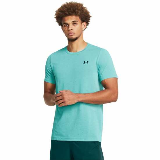 Under Armour Seamless Ss Търкоаз Мъжки ризи