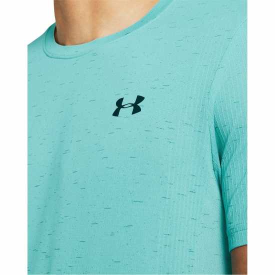 Under Armour Seamless Ss Търкоаз Мъжки ризи