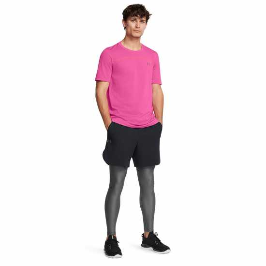 Under Armour Rush Smless Nov Sn42 Розово/Феникс/Черно Мъжки ризи