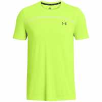 Under Armour Rush Smless Nov Sn42 Жълто Мъжки тениски и фланелки