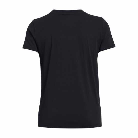 Under Armour Armour UA Rival Core Short Sleeve Women's Черно Дамски тениски с яка