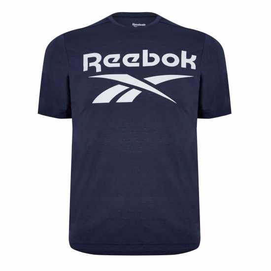 Reebok Workout Ready Supremium Graphic Tee Mens Gym Top  Мъжки тениски с яка