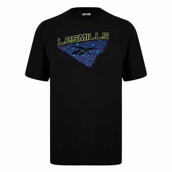 Reebok Мъжка Риза Les Mills¿ Preseason T-Shirt Mens Gym Top  Мъжки тениски с яка