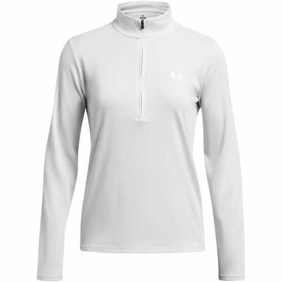 Under Armour Tech™ Textured ½ Zip Womens Хало Грах/Бял Дамски грейки