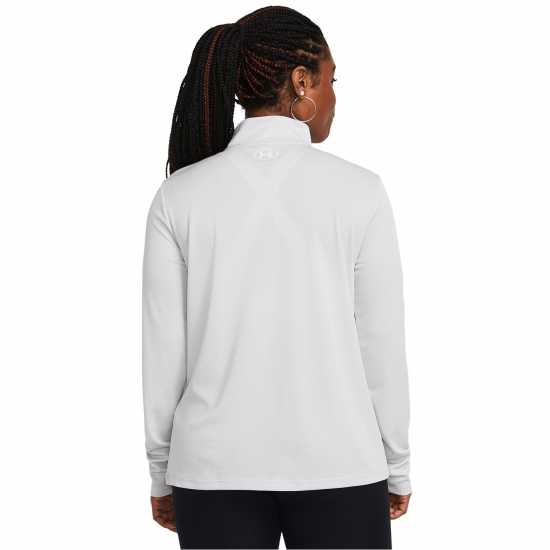 Under Armour Tech™ Textured ½ Zip Womens Хало Грах/Бял Дамски грейки