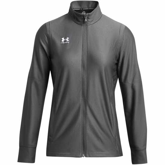 Under Armour Спортно Горнище Challenger Track Jacket Womens Кастълрок / Бял Дамски грейки