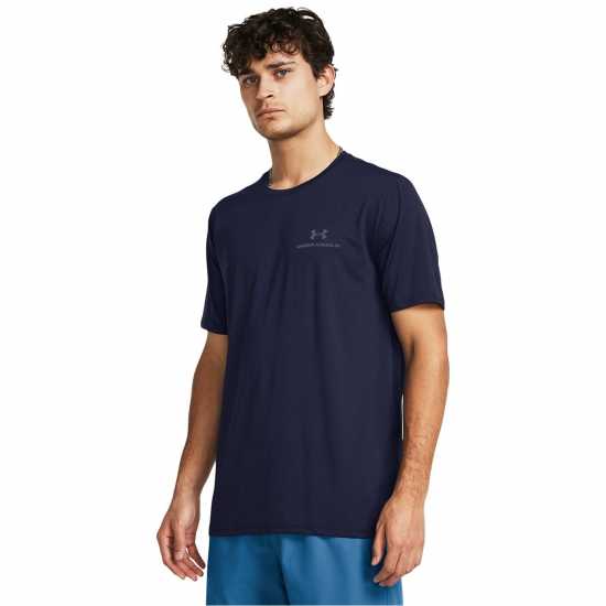 Under Armour Vanish Energy Short Sleeve Men's Midnight Navy Атлетика