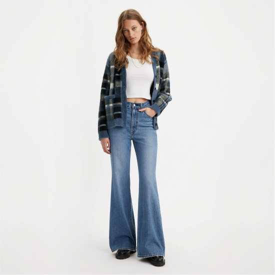 Levis Ribcage Bell Bottom  Denim Edit