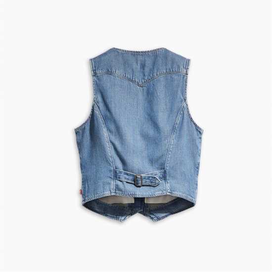 Levis Jaylah Lightweight Vest  Denim Edit