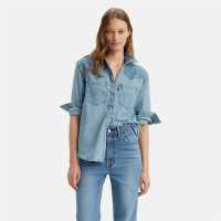 Levis Teodora Western Shirt Clean Cr Чисто Ремесло2 