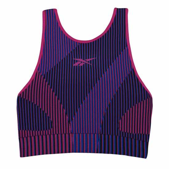 Reebok United By Fitness Myoknit Seamless Top Womens Crop  Дамски тениски с яка