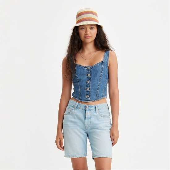 Levis Alani Corset Hold My Purse 2  Denim Edit