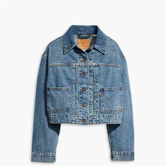 Levis Tailored 90S Trucker Missed My  Denim Edit