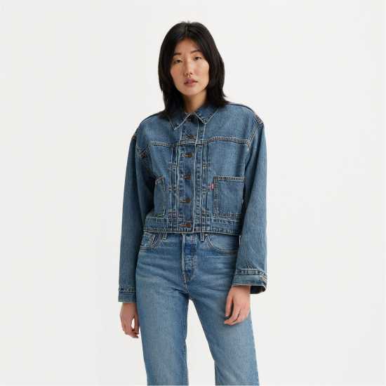 Levis Tailored 90S Trucker Missed My  Denim Edit