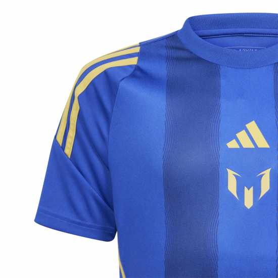 Adidas Messi Argentina Training Jersey 2024 Kids Ясно синьо Детски тениски и фланелки