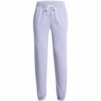 Under Armour Rival Terry Joggers Womens Целесте/Бяло Дамски долнища на анцуг