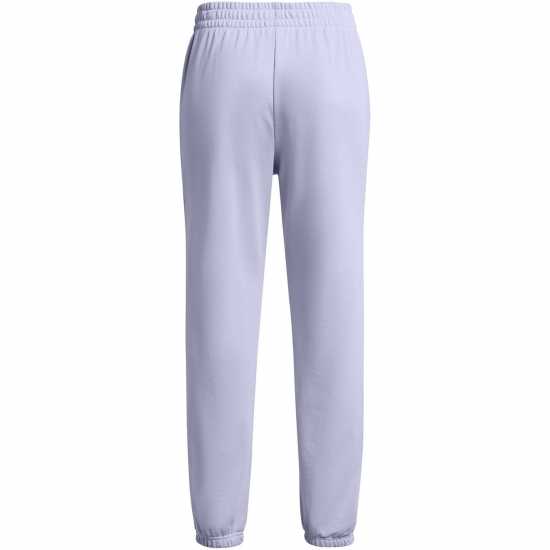 Under Armour Rival Terry Joggers Womens Целесте/Бяло Дамски долнища на анцуг